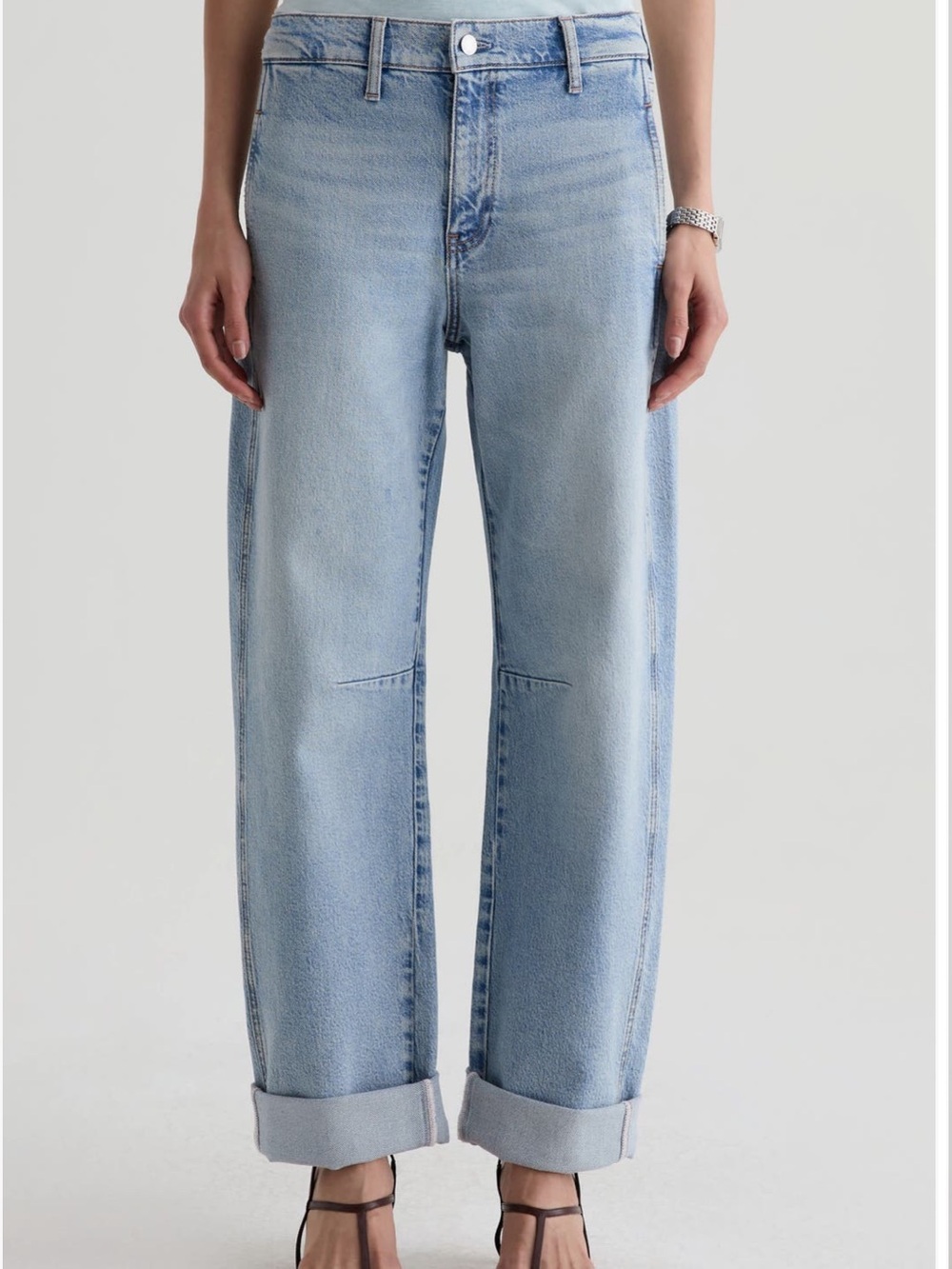 Ag Adriano Goldschmied Mercer barrel leg Jean